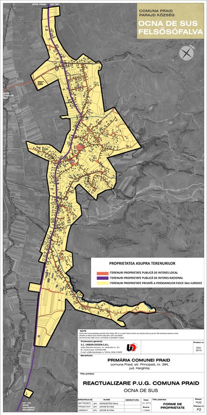 Felsősófalva – P2 – Tulajdonformák